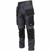 Bench Workwear Dallas Hommes Pantalon de travail BNCH 014-Gris/Noir