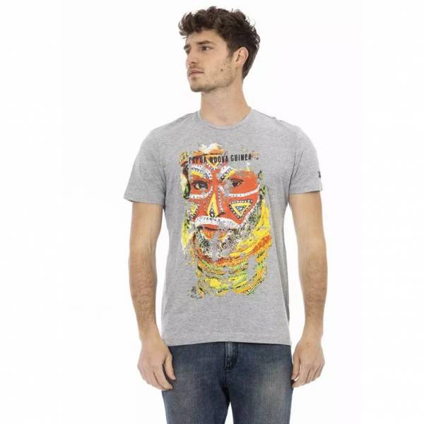 TRUSSARDI Action Men T-shirt Gray 2AT17NG012