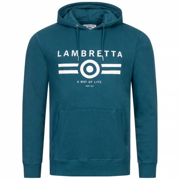 Lambretta Logo Heren Hoody SS10887-BLU KORAAL