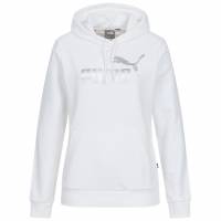 PUMA Logotipo metálico ESS+ Mujer Sudadera con capucha 849096-02
