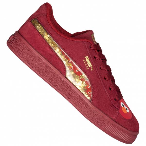 PUMA x Sesamstraße 50 Suede Statement Kinder Sneaker 370383-02