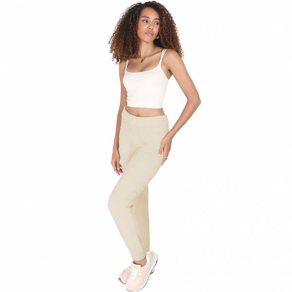 BRAVE SOUL Bee Slim Leg Donna Pantaloni in maglia LKTR-555BEEA