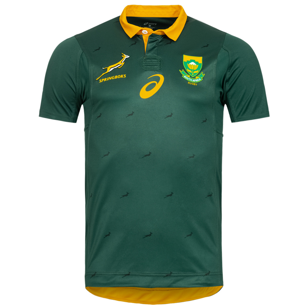 Südafrika Springboks ASICS Rugby Herren Heim Trikot ...