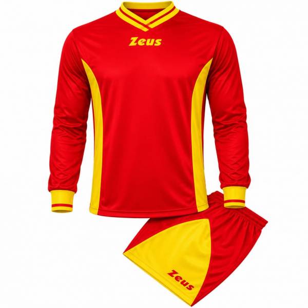 Zeus Kit Dedalo Voetbaltenue 2-delig rood/giallo