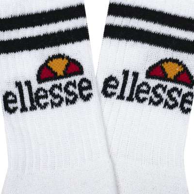 Lot De 3 Chaussettes Blanches Ellesse - Taille UK 7-11 (Homme) - Cadeau Noël/anniversaire - Neuf Avec étiquettes