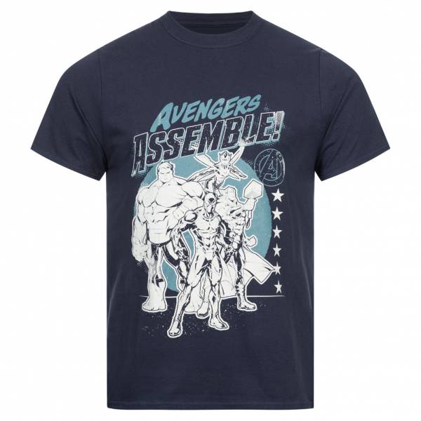 Avengers Marvel Team Hommes T-shirt FBMTS649NVY