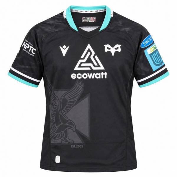 Ospreys Rugby macron Men Home Jersey 58577935