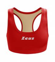 Zeus Top Volley Eko Damen Sport-BH rosso