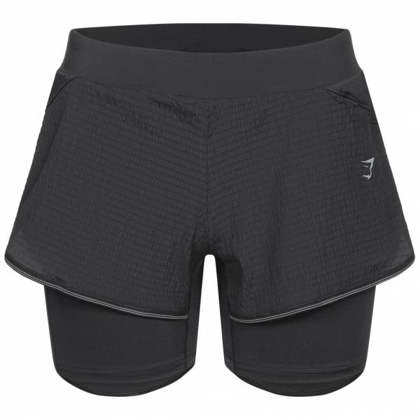 Gymshark Speed 2-in-1 Dames Short B2A5H-BBBB-BZ1