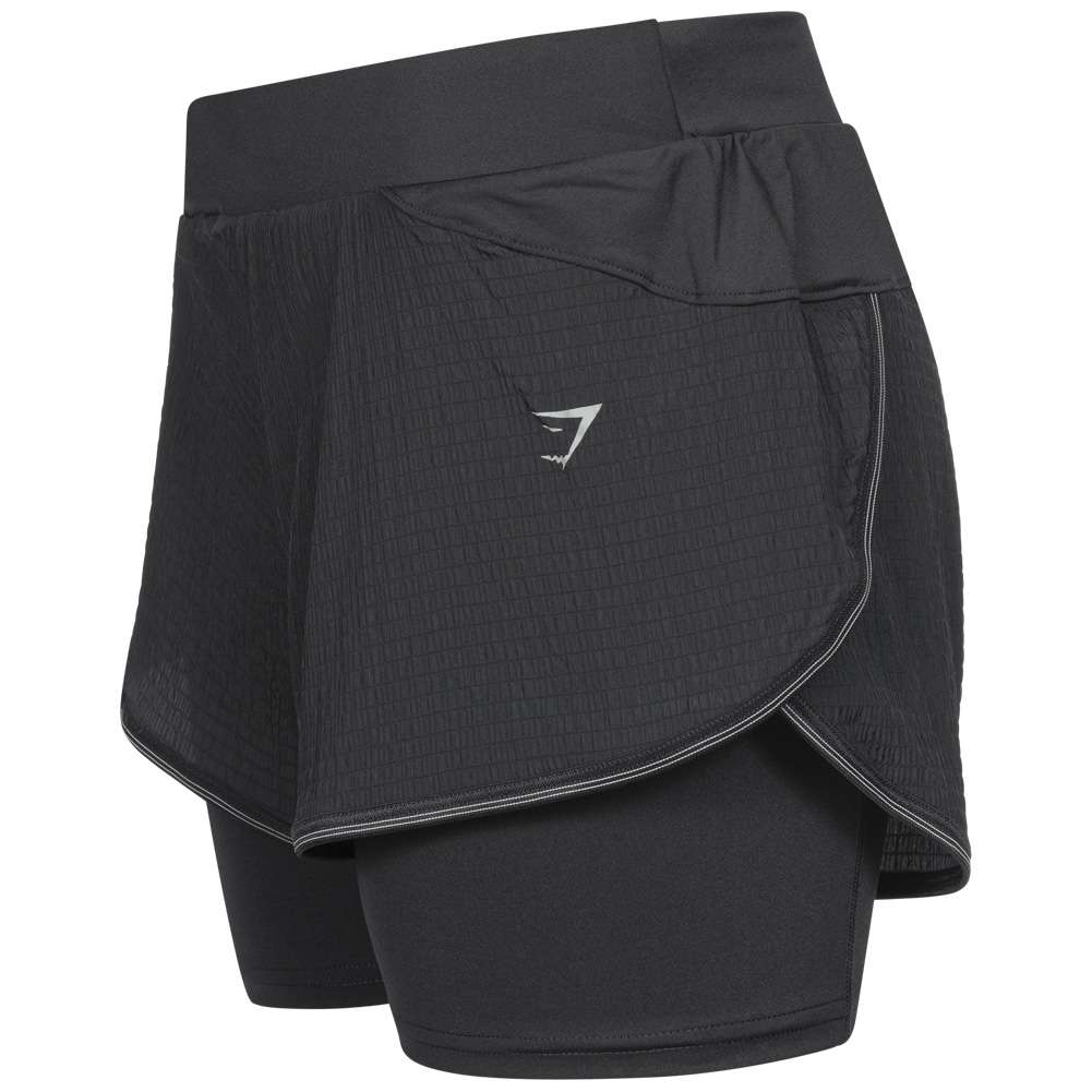 Gymshark Black Gym Skort Black Hotsell Gym Skort