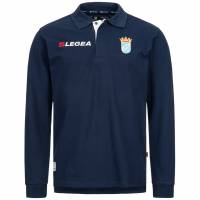 Xerez Club Deportivo Legea Long-sleeved Presentation Polo Shirt navy