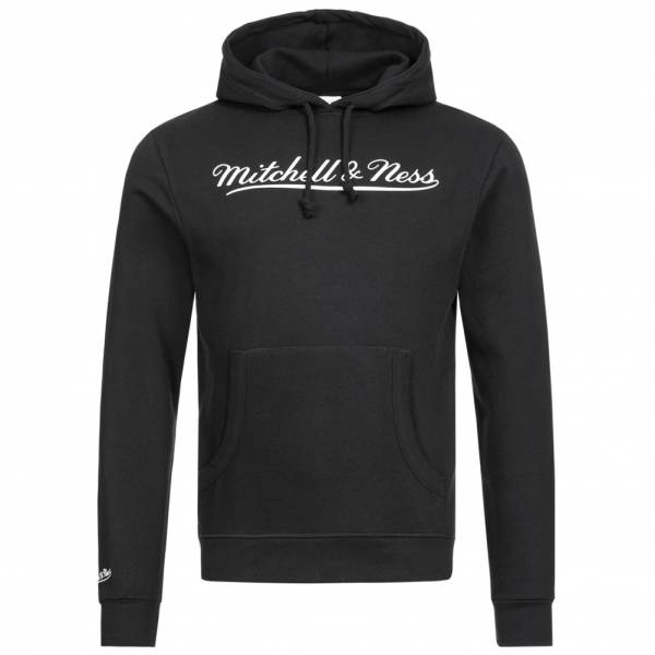 Mitchell & Ness Script Herren Hoodie MN-BRA-SCRPTLOGOHOOD-BRA-BLKWH