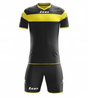 Zeus Kit Apollo Set da calcio + Shorts 2 pezzi nero/giallo