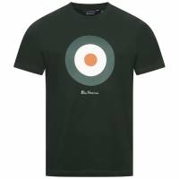 BEN SHERMAN Target Tee Hombre Camiseta 0078052NU-VERDE OSCURO