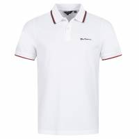 BEN SHERMAN Twin Tipped Mężczyźni Koszulka polo 0076270-BIAŁY