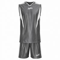 Zeus Kit Sante Maglia da basket + Shorts nero/bianco