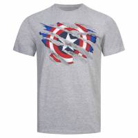 Capitan America MARVEL Torn Uomo T-shirt FBMTS200SPO