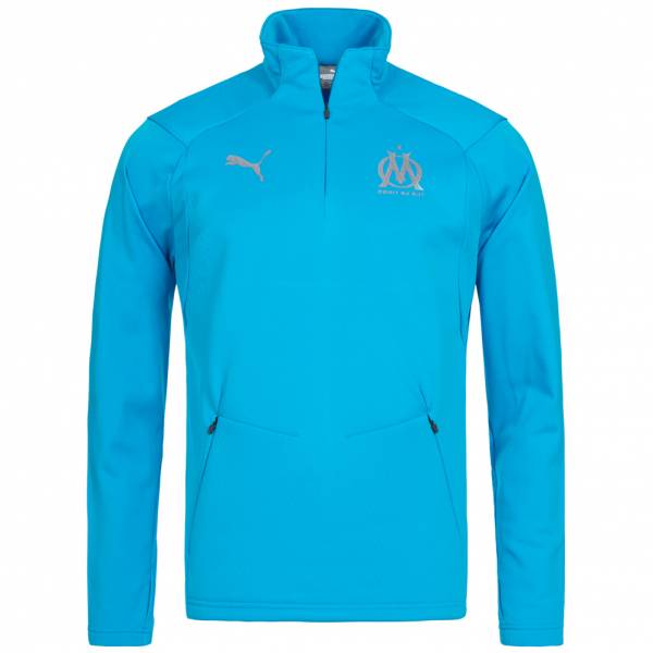 Olympique Marseille PUMA Fleece 1/4 Zip Top para hombre 753989-03