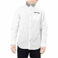 Process Black Jeffery Uomo Camicia casual MSH-PB69JEFFERY WHITE