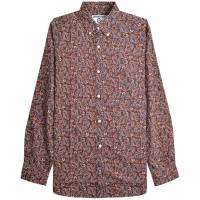 Lambretta Paisley Shirt Herren Langarmhemd RWIS1470-BURG