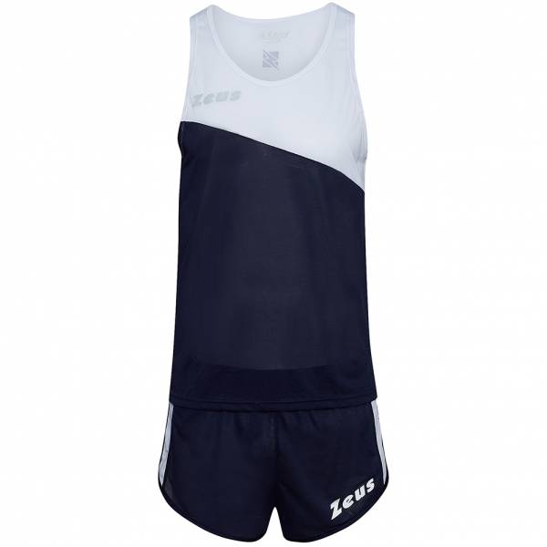 Zeus Kit Robert Hommes Tenue d’athlétisme Maillot avec short marine