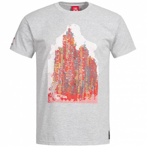 Liverpool FC Warrior Graphic Herren Fan T-Shirt WSTM264-GR