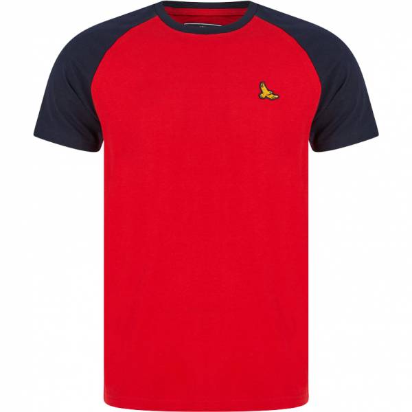 Kensington Stutfield Herren Baseball T-Shirt 1C18439 Chinese Red