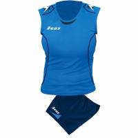 Zeus Kit Volley Fauno Women Jersey + Shorts blu/royal blue