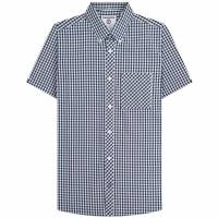 Lambretta Gingham Uomo Camicia a maniche corte RWIS1455-NVY