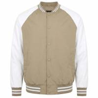 BRAVE SOUL® Bayblack Hombre Universidad Chaqueta bomber MJK-BAYSTONE-1