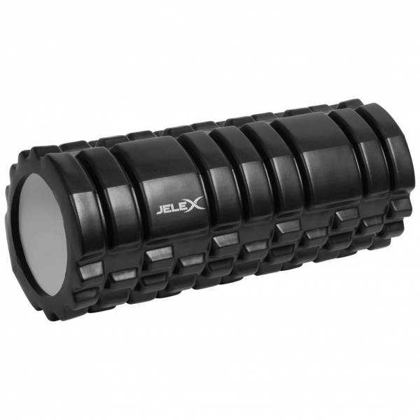 JELEX Keep Rollin Foam Roller Faszienrolle schwarz