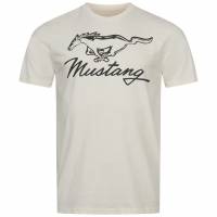 FORD MUSTANG Badge Uomo T-shirt POMTS533NAT