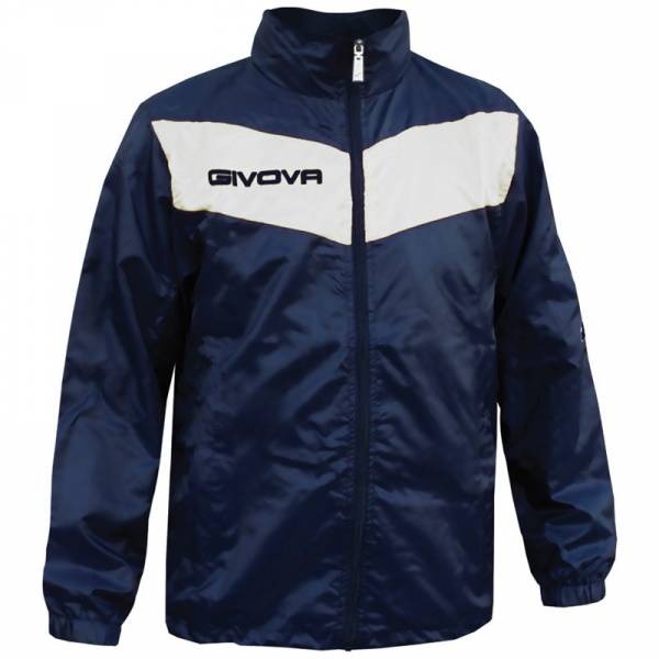 Givova Regenjack &quot;Rain Scudo&quot; navy / wit