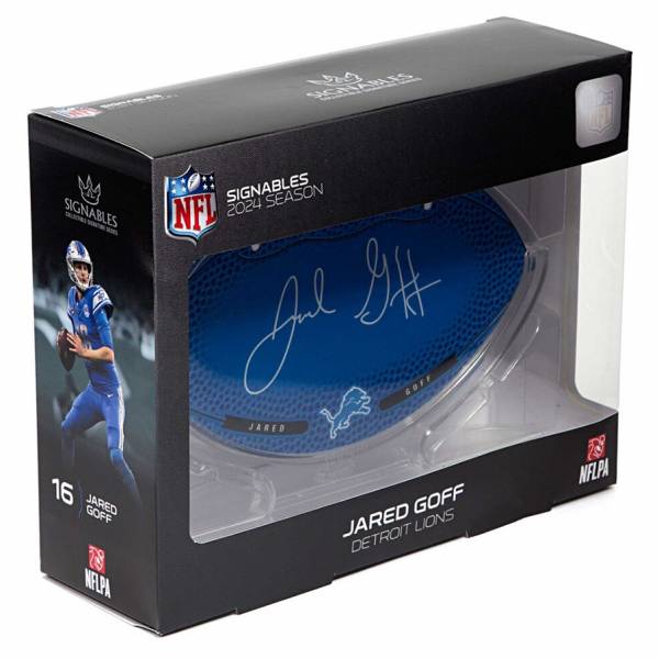 Detroit Lions Jared Goff #16 NFL Oggetto da collezione 17,8 cm 850056417679
