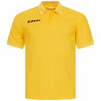 Zeus Basic Hommes Polo jaune