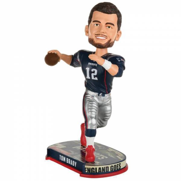 Patriots de la Nouvelle-Angleterre #12 Tom Brady 20cm Figurine booblehead BHNFHLNPTB