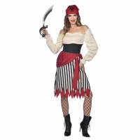 Costume da famigerata pirata Donna 9910975