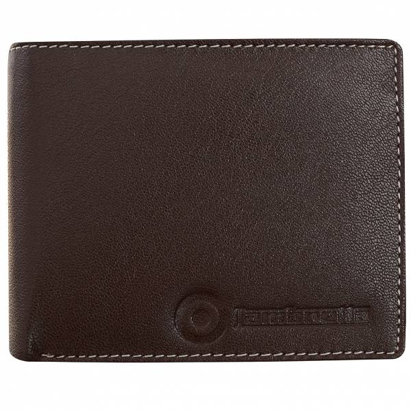 Lambretta Hommes Portefeuille classique en cuir JBLW10-WALLET-DKBROWN