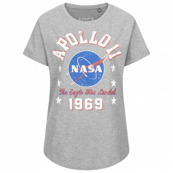 NASA 1969 Retro Logo Mujer Camiseta TMLTS025GRH