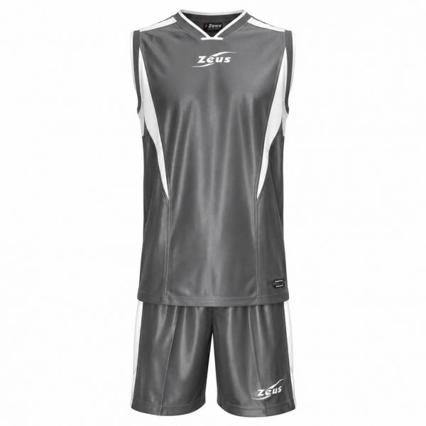 Zeus Kit Sante Koszulka koszykarska + Szorty nero/bianco