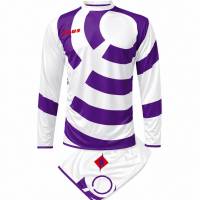 Zeus Kit Orbit Voetbaltenue 2-delig bianco/altviool