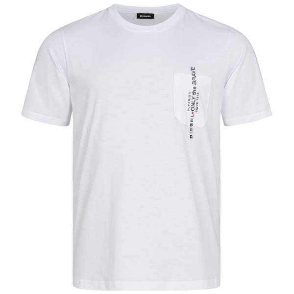 Diesel T-Just-Pocket Herren T-shirt 00SH13 0BASU 100