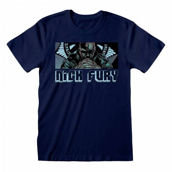 Marvel's The Avengers Nick Fury Men T-shirt AVE03711TSC