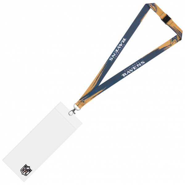 Baltimore Ravens NFL Fan lanyard with ticket holder LYNNFPAINTBRV