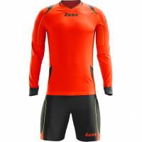 Zeus Paros Goalkeeper Kit Long-sleeved jersey with shorts Neon Orange