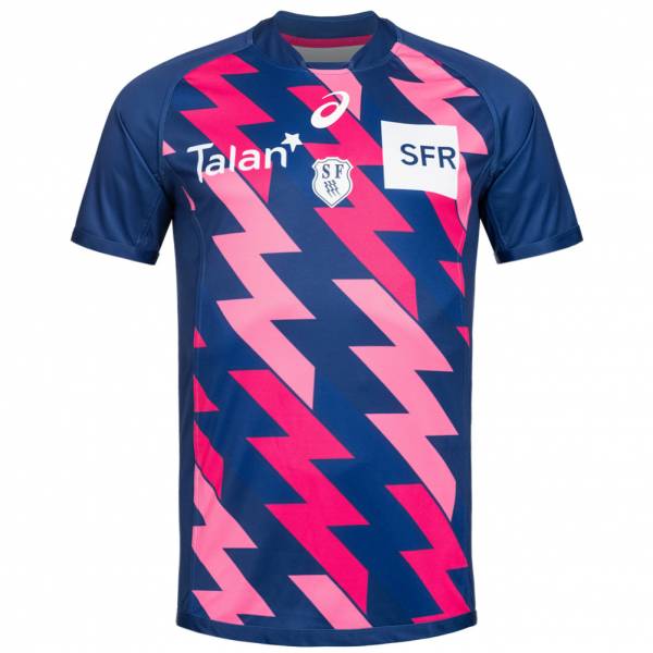 Stade Français ASICS Hombre Camiseta de rugby de primera equipación 134761RF-8029