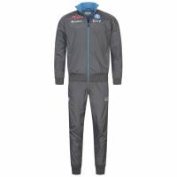 SSC Neapel EA7 Emporio Armani Hombre Chándal de presentación gris EASSCN23R15-MAGNETO