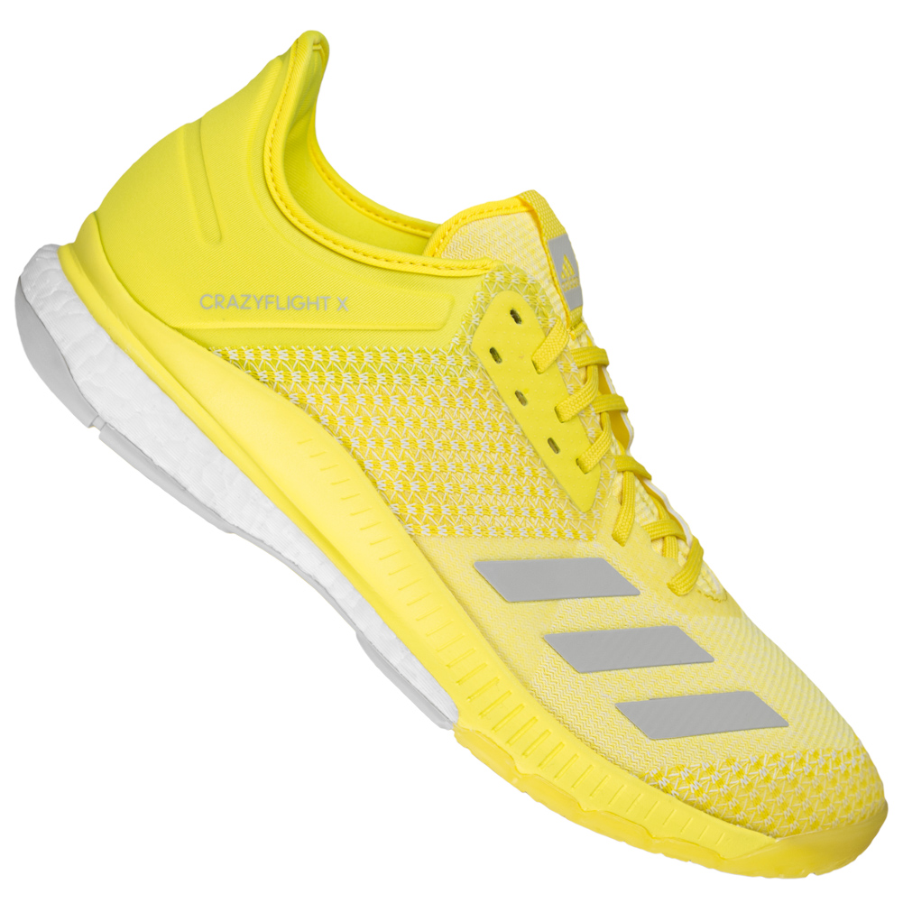 yellow adidas volleyball shoes