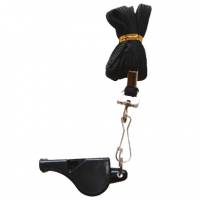 Zeus Football Referee Whistle black