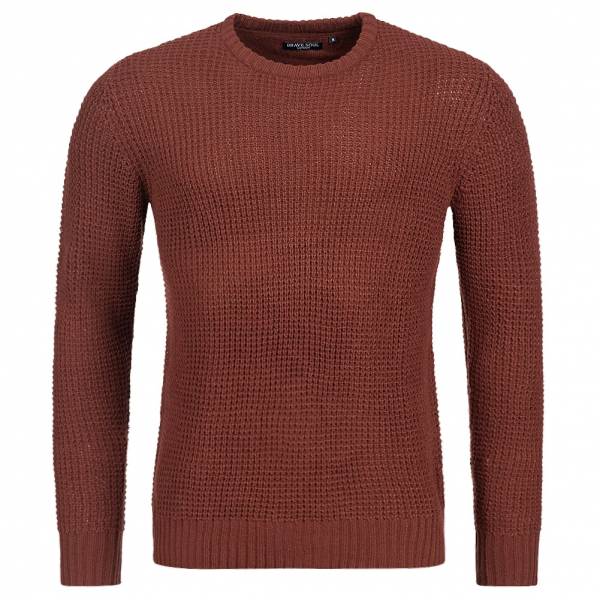 BRAVE SOUL Slovak Herren Sweatshirt MK-162SLOVAKG Rust